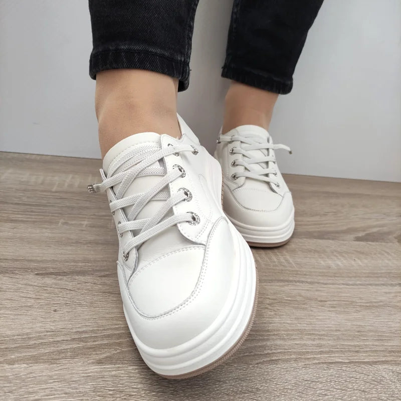 PANTOFI CASUAL DAMA FRANCO GERARDO 89198-8 ALBI - imagine 5