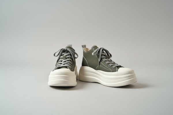 PANTOFI CASUAL DAMA FRANCO GERARDO KM3817 KHAKI - imagine 4