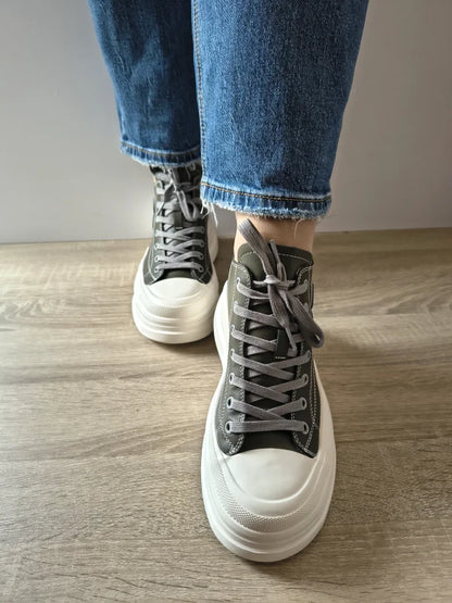 PANTOFI CASUAL DAMA FRANCO GERARDO KM3817 KHAKI