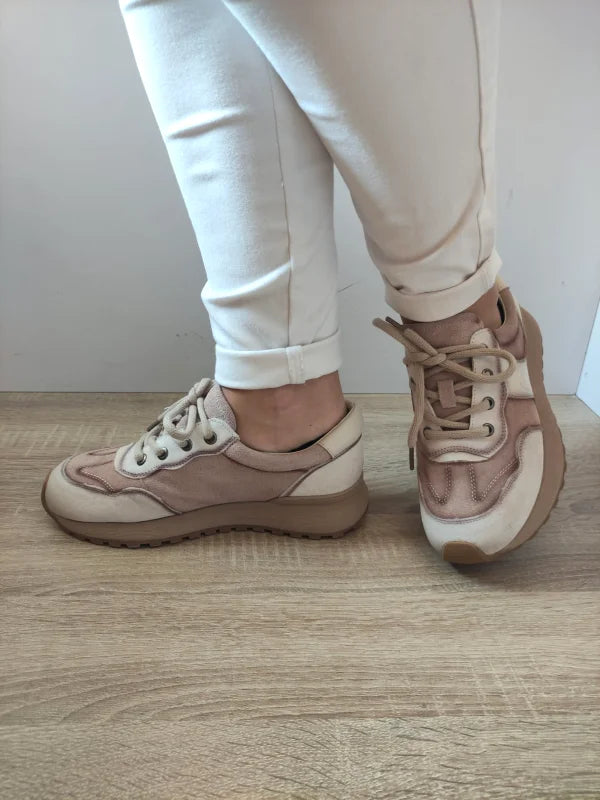 PANTOFI CASUAL DAMA FRANCO GERARDO KM9819 CREM