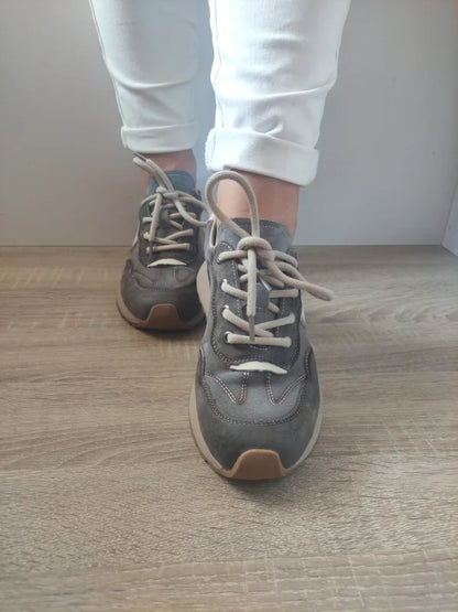 PANTOFI CASUAL DAMA FRANCO GERARDO KM9819 GRI