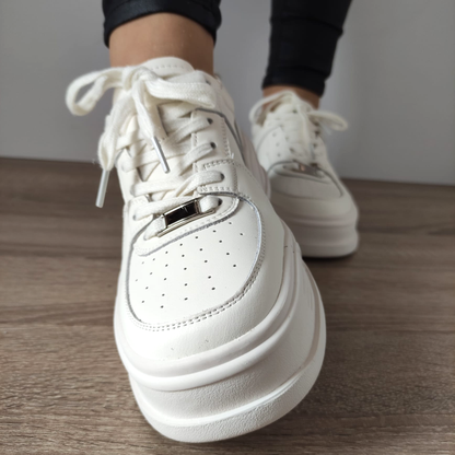 PANTOFI CASUAL DAMA FRANCO GERARDO P58001 OFF WHITE