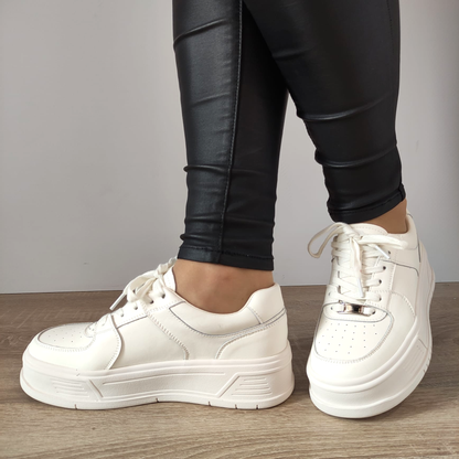 PANTOFI CASUAL DAMA FRANCO GERARDO P58001 OFF WHITE