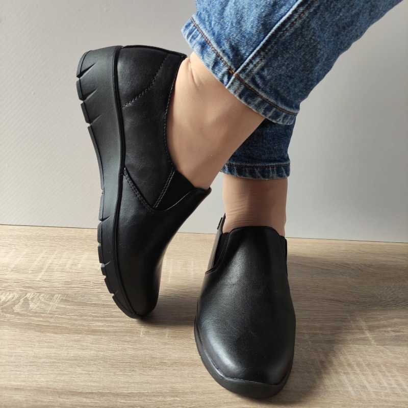 PANTOFI CASUAL DAMA JANA 24662-41 NEGRI - imagine 5
