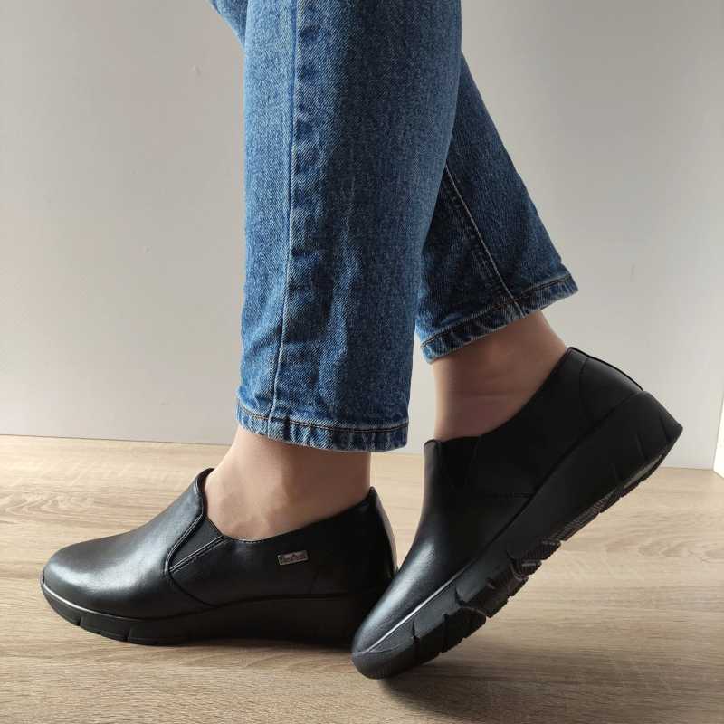 PANTOFI CASUAL DAMA JANA 24662-41 NEGRI - imagine 3