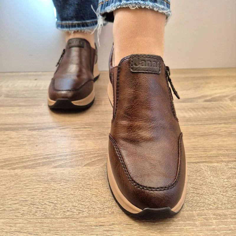 PANTOFI CASUAL DAMA JANA 24761-45 305 MARO CONIAC