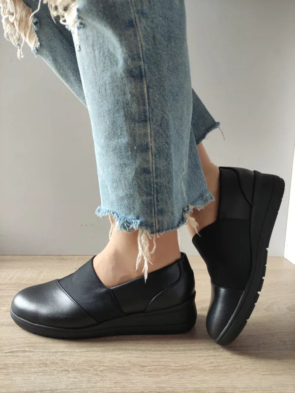 PANTOFI CASUAL DAMA JANA 8-24700-45 NEGRI - imagine 2