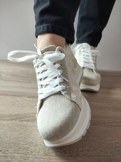 PANTOFI CASUAL DAMA JOMIX WSC250517-8 BEJ