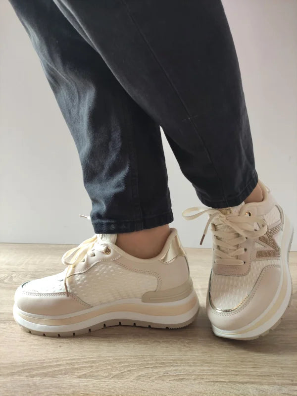 PANTOFI CASUAL DAMA JOMIX WSC250519-7 BEJ