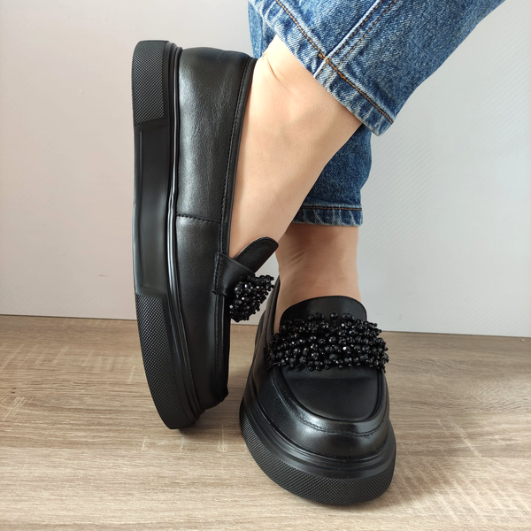 PANTOFI CASUAL DAMA JOSE SIMON K189-372 NEGRI - imagine 3