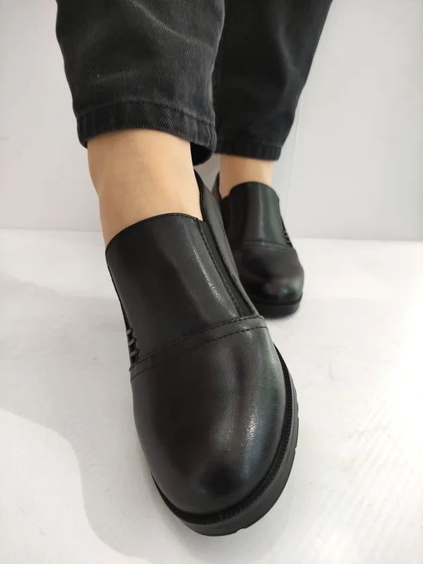 PANTOFI CASUAL DAMA KARISMA 60010A 01-N NEGRI - imagine 5