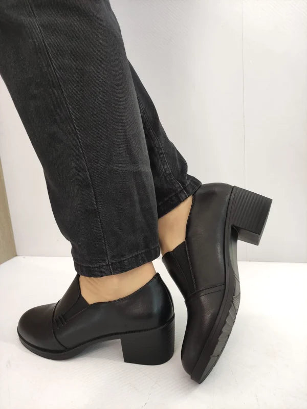 PANTOFI CASUAL DAMA KARISMA 60010A 01-N NEGRI - imagine 2