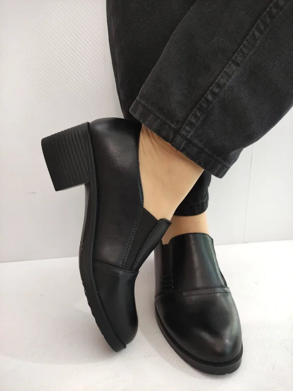 PANTOFI CASUAL DAMA KARISMA 60010A 01-N NEGRI - imagine 3
