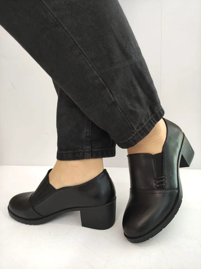 PANTOFI CASUAL DAMA KARISMA 60010A 01-N NEGRI