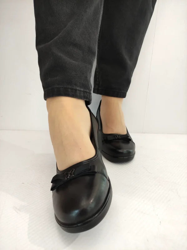 PANTOFI CASUAL DAMA KARISMA 60018A 01-N NEGRI - imagine 4