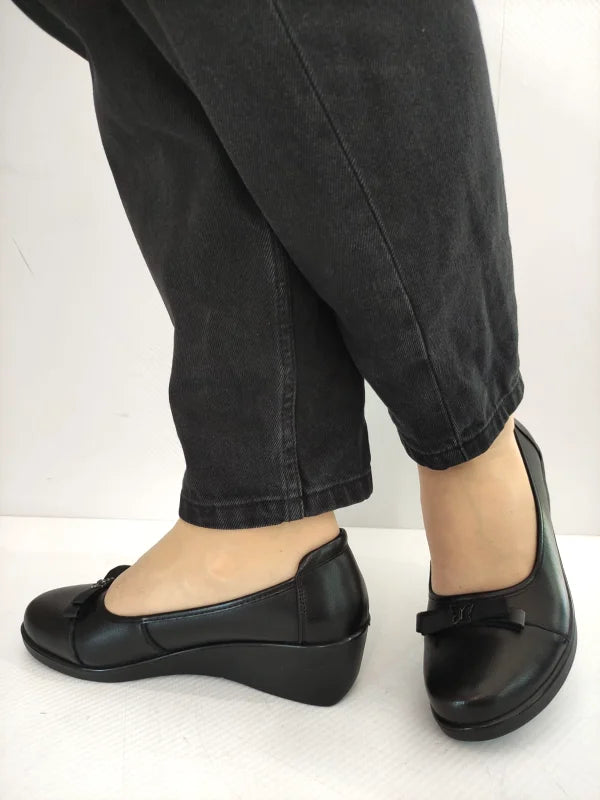 PANTOFI CASUAL DAMA KARISMA 60018A 01-N NEGRI - imagine 5
