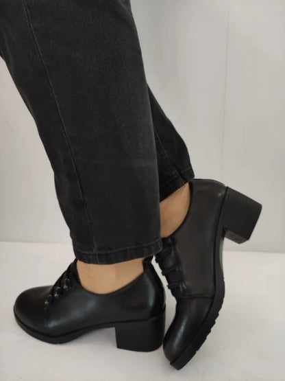 PANTOFI CASUAL DAMA KARISMA 60021A 01-N NEGRI