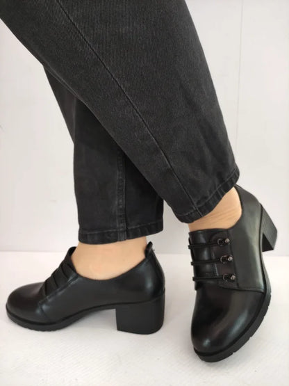 PANTOFI CASUAL DAMA KARISMA 60021A 01-N NEGRI