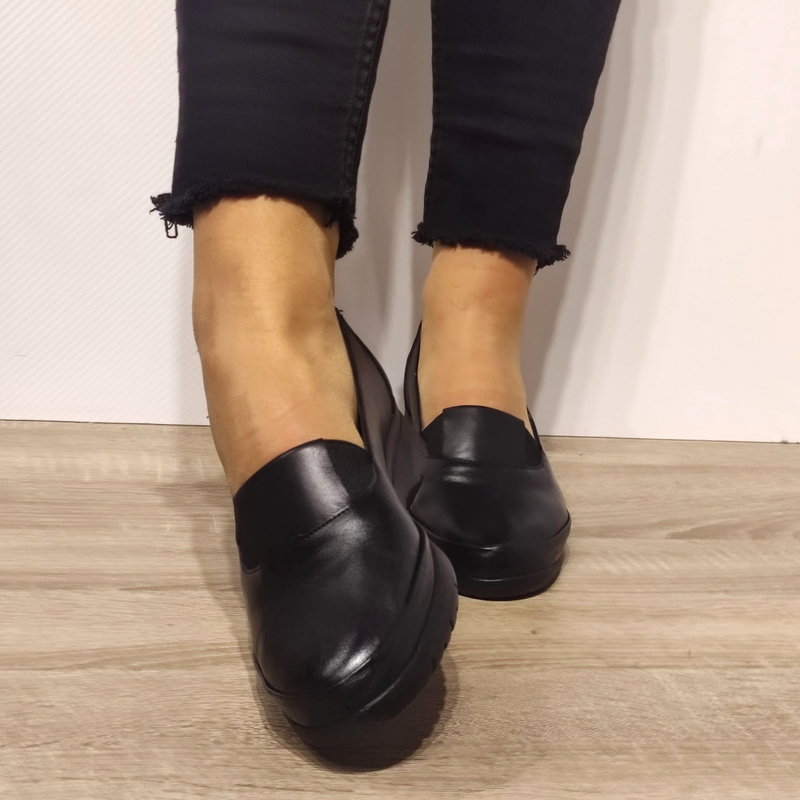 PANTOFI CASUAL DAMA NICOLIS 125101 NEGRI - imagine 5