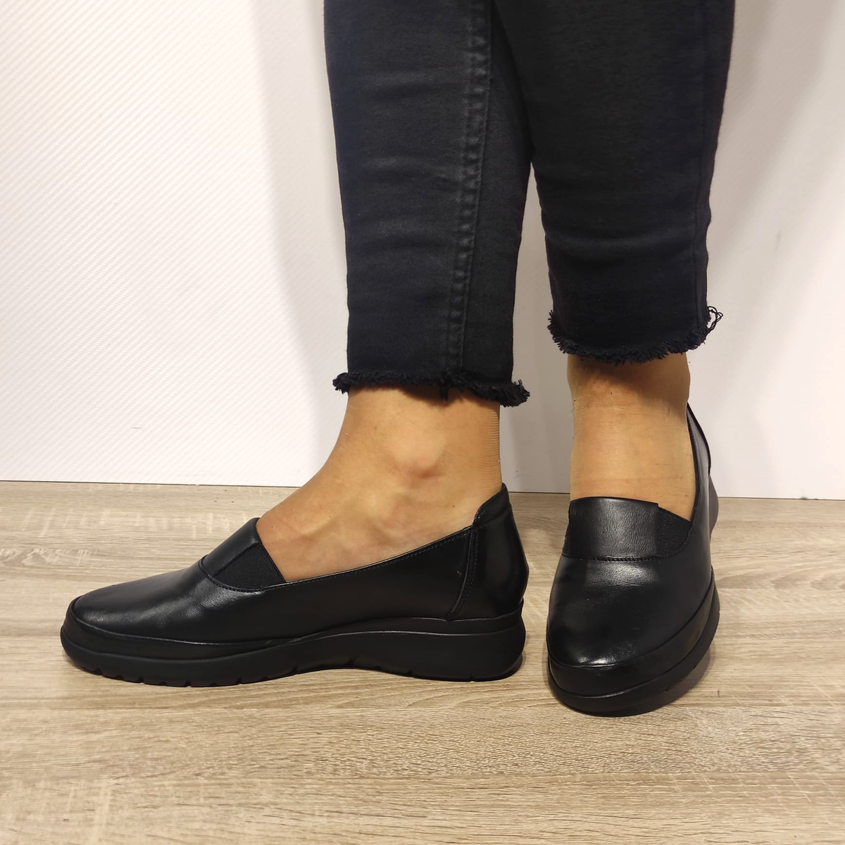 PANTOFI CASUAL DAMA NICOLIS 125101 NEGRI - imagine 2