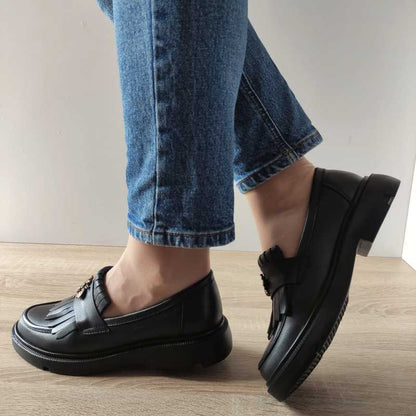 PANTOFI CASUAL DAMA NICOLIS 126324 NEGRI