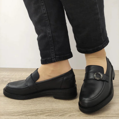 PANTOFI CASUAL DAMA NICOLIS 127702 NEGRI