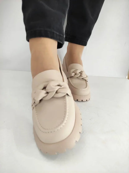 PANTOFI CASUAL DAMA PASS 140001A 03-N BEJ