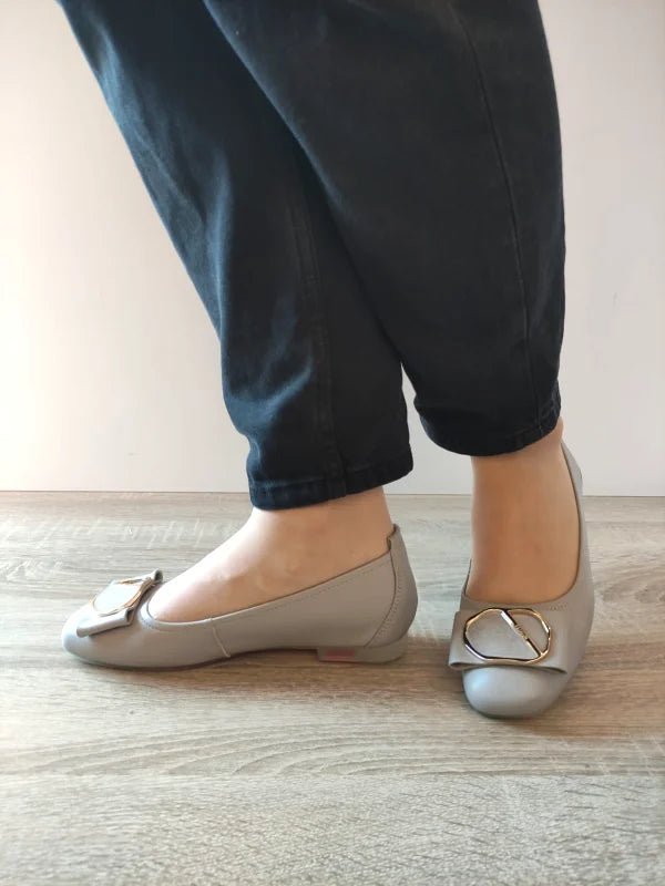 PANTOFI CASUAL DAMA PASS 460011C 14-N GRI