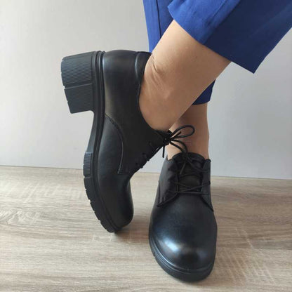 PANTOFI CASUAL DAMA PASS 50032A 01-N NEGRI