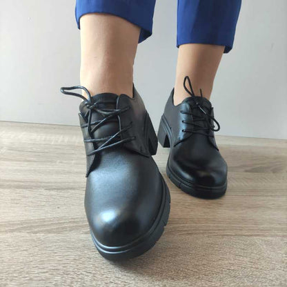 PANTOFI CASUAL DAMA PASS 50032A 01-N NEGRI