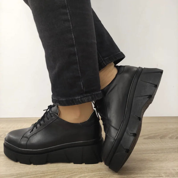 PANTOFI CASUAL DAMA PERLLA 1649-9 NEGRI - imagine 5