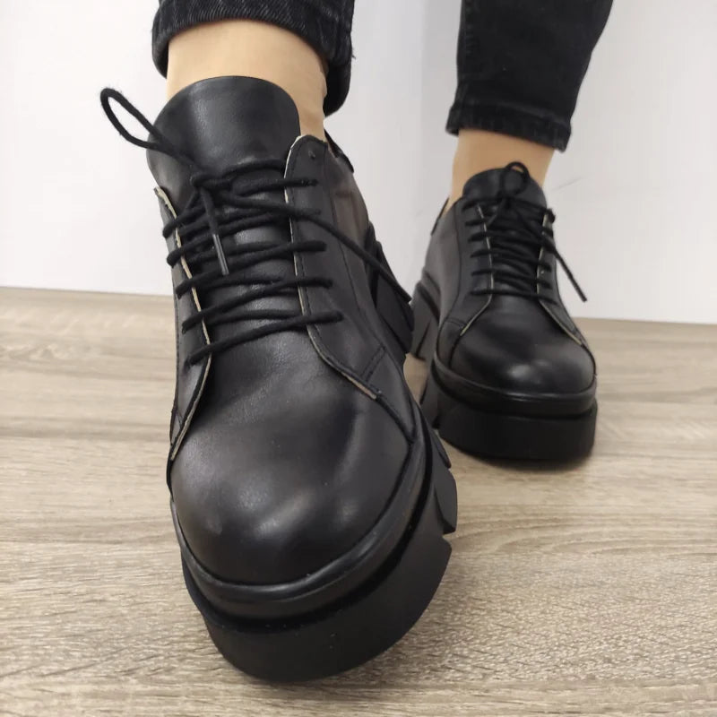 PANTOFI CASUAL DAMA PERLLA 1649-9 NEGRI - imagine 3