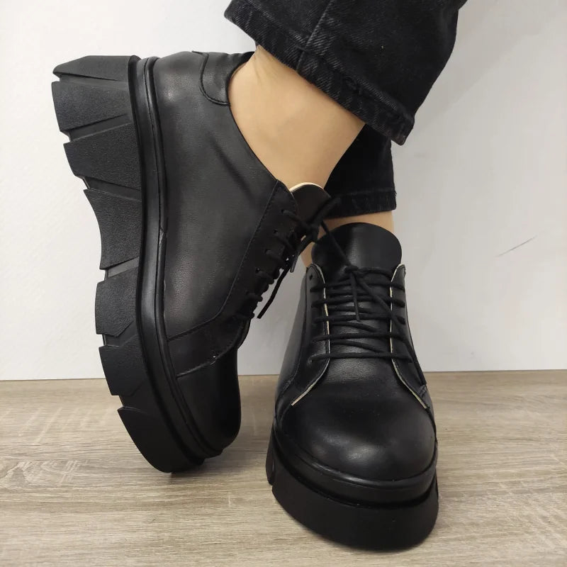 PANTOFI CASUAL DAMA PERLLA 1649-9 NEGRI - imagine 4