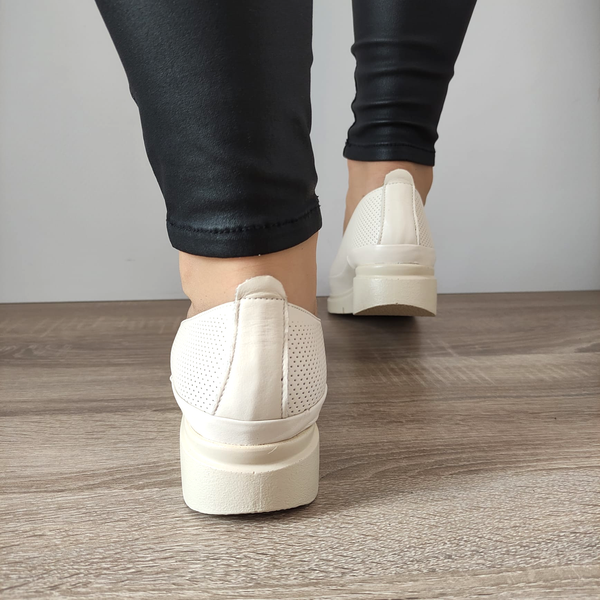 PANTOFI CASUAL DAMA PERLLA 1721-6 BEJ - imagine 3