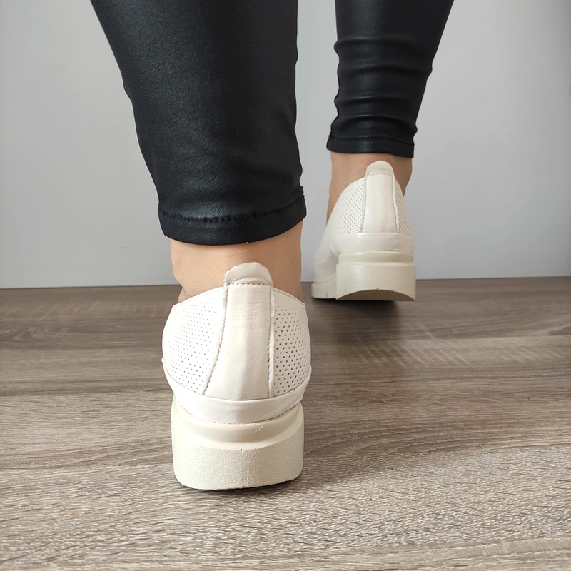 PANTOFI CASUAL DAMA PERLLA 1721-6 BEJ - imagine 3