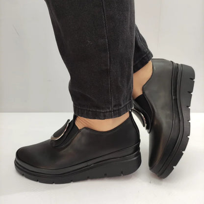 PANTOFI CASUAL DAMA PERLLA 3629-1 NEGRI