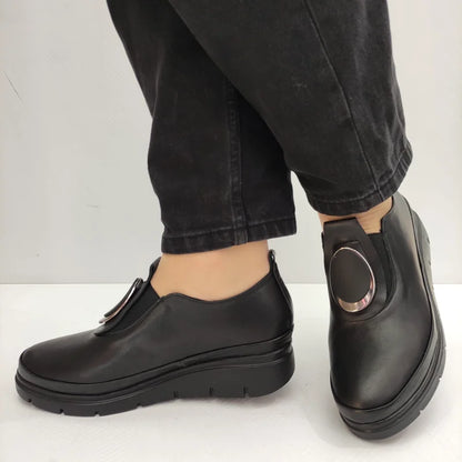 PANTOFI CASUAL DAMA PERLLA 3629-1 NEGRI
