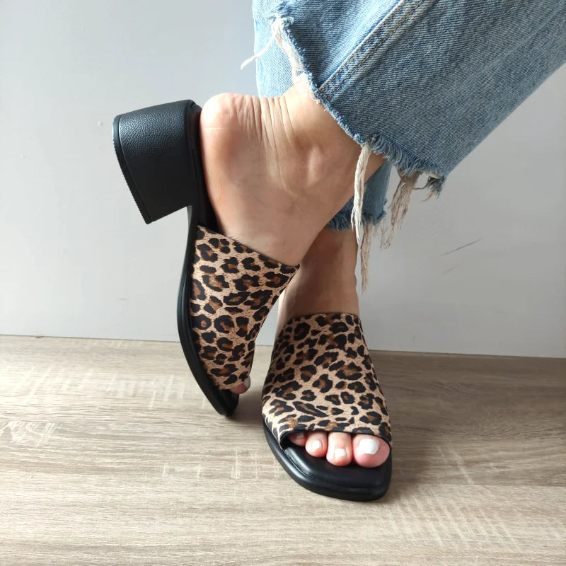 PANTOFI CASUAL DAMA PERLLA 3739-4 LEOPARD - imagine 4