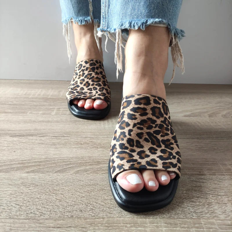 PANTOFI CASUAL DAMA PERLLA 3739-4 LEOPARD - imagine 5