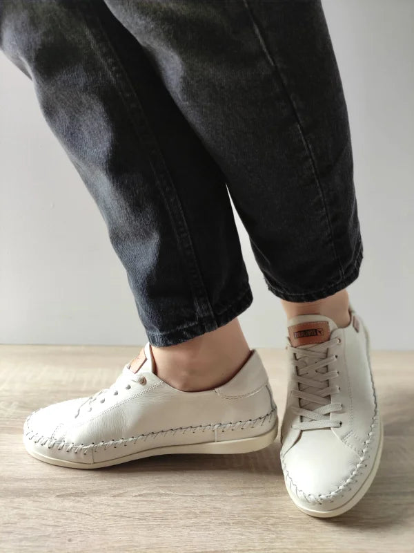 PANTOFI CASUAL DAMA PIKOLINOS W8B-6531 CREM NATA
