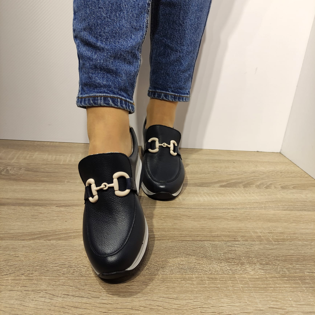 PANTOFI CASUAL DAMA REMONTE D2415-14 BLEUMARIN - imagine 6