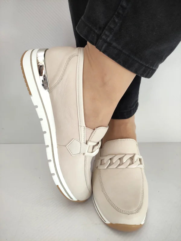 PANTOFI CASUAL DAMA REMONTE R6711-60 BEJ - imagine 4
