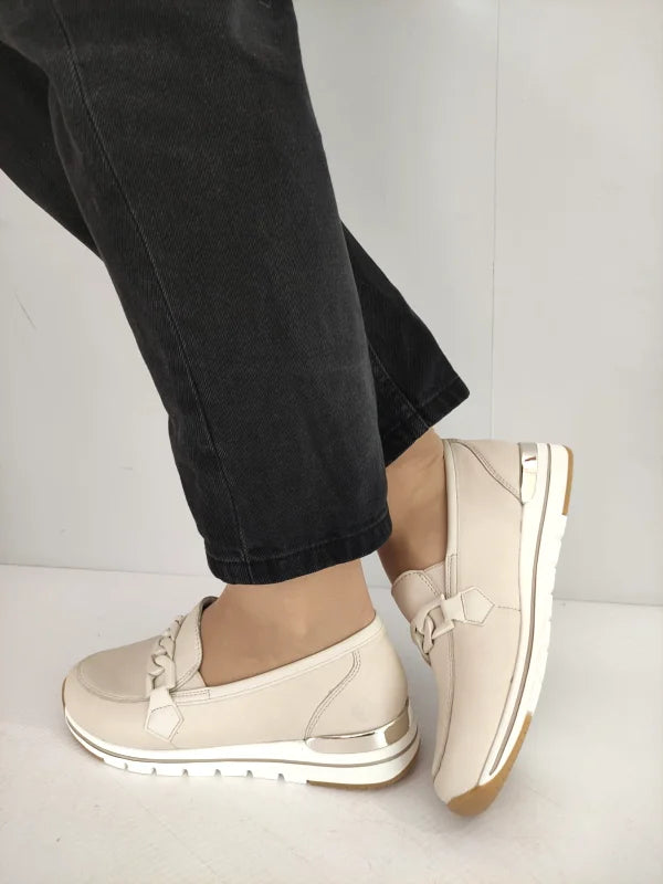 PANTOFI CASUAL DAMA REMONTE R6711-60 BEJ - imagine 2
