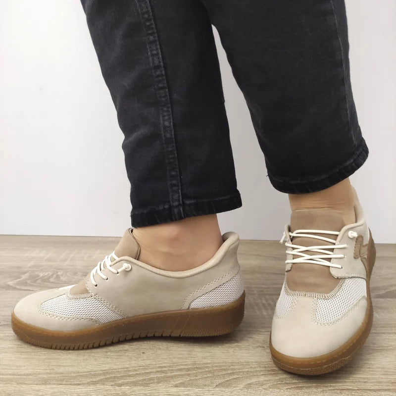 PANTOFI CASUAL DAMA RIEKER M5551-62 BEJ - imagine 5