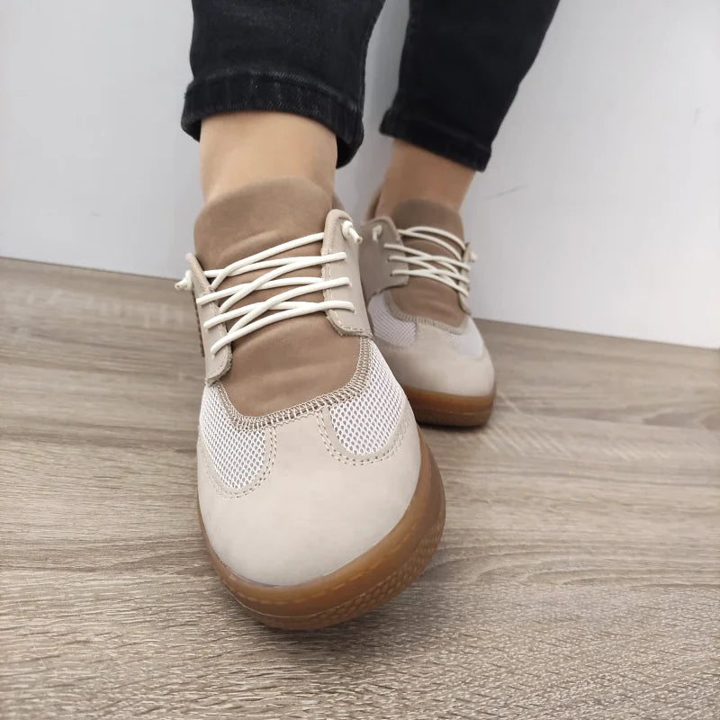 PANTOFI CASUAL DAMA RIEKER M5551-62 BEJ - imagine 3