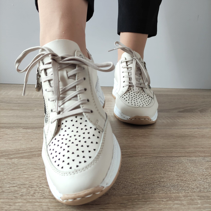 PANTOFI CASUAL DAMA RIEKER N4344-60 BEJ