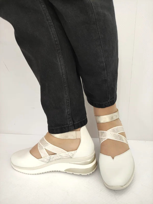 PANTOFI CASUAL DAMA REMONTE D2411-81 BEJ - imagine 3