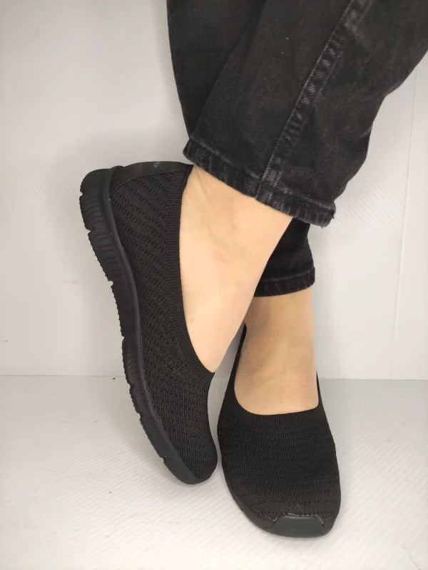PANTOFI CASUAL DAMA SKECHERS 100360 BBK - imagine 5
