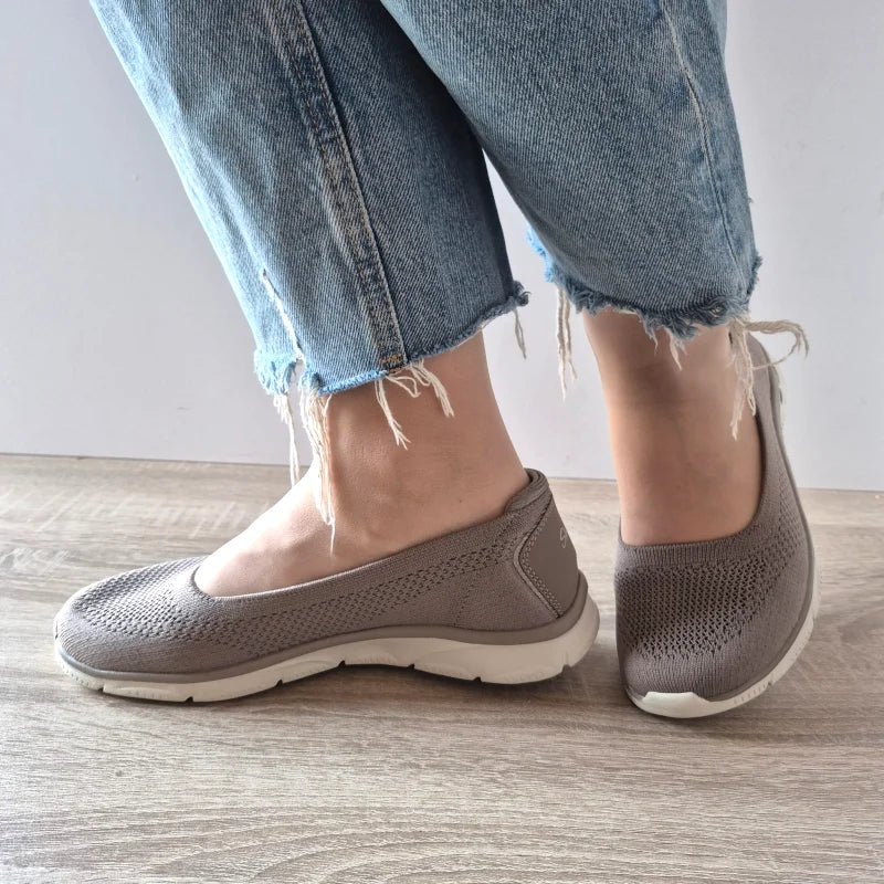 PANTOFI CASUAL DAMA SKECHERS 100729 DKTP - imagine 5
