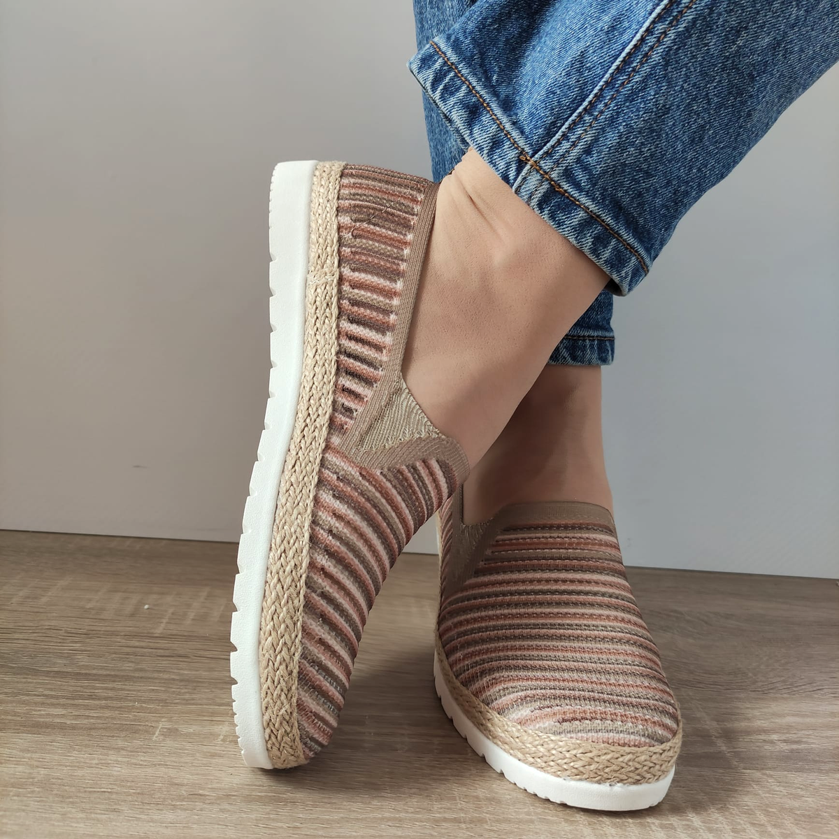 PANTOFI CASUAL DAMA SKECHERS 113980 TPMT - imagine 3